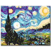 Painting by Numbers Van Gogh Starry Night